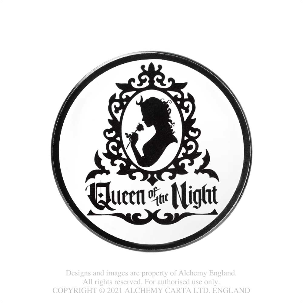 Alchemy - Queen of the Night Coaster - White/Black
